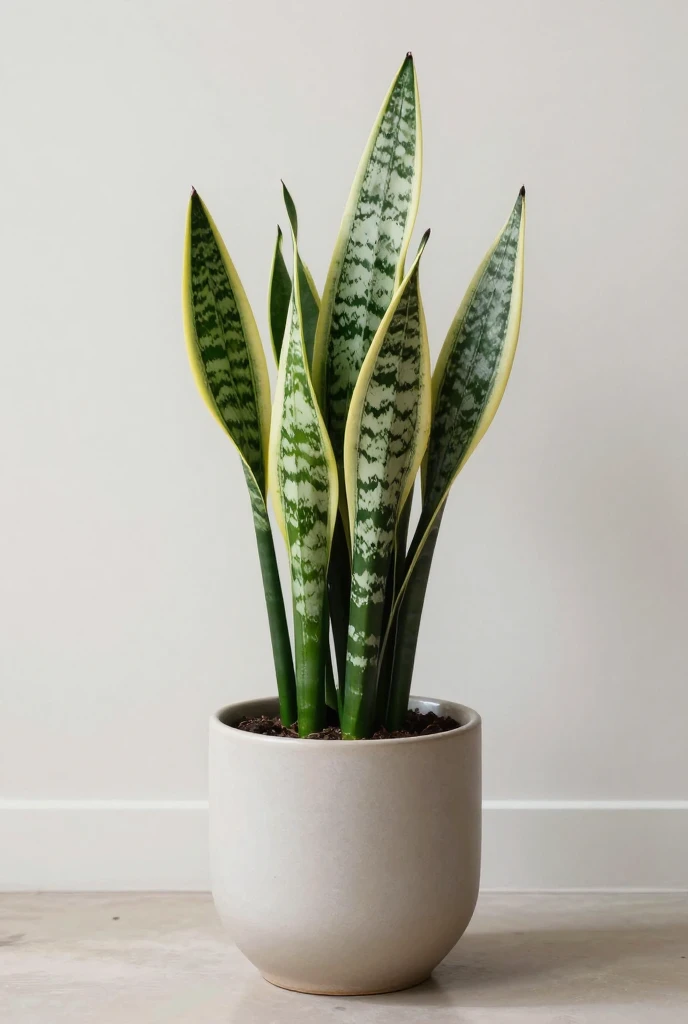 Snake Plant & Money Plant